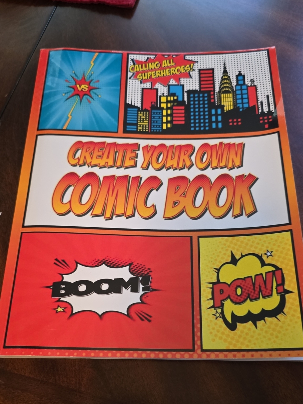 Discounted - Condition Good - Create Your Own Comic Book Notebook - Paperback